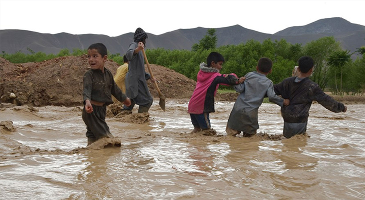 আফগানিস্তানে বন্যায় ১৬ জনের মৃত্যু, শত শত বাড়িঘর ধ্বংস