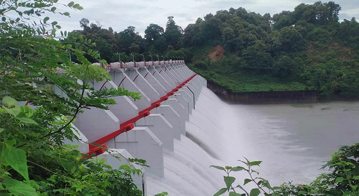 বন্ধ করা হলো কাপ্তাই বাঁধের জলকপাট