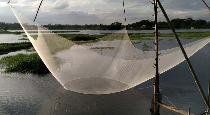 তেরখাদায় নিষিদ্ধ জালে হুমকির মুখে মৎস্যসম্পদ