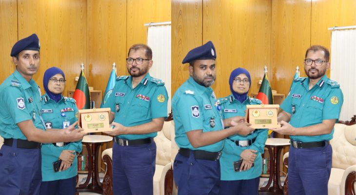 জাতীয় শুদ্ধাচার পুরস্কারে ভূষিত হলেন কেএমপি’র ২ সদস্য