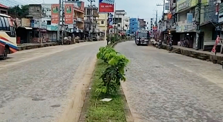 তিন পার্বত্য জেলায় চলছে অবরোধ, রাঙামাটিতে পরিবহন ধর্মঘট