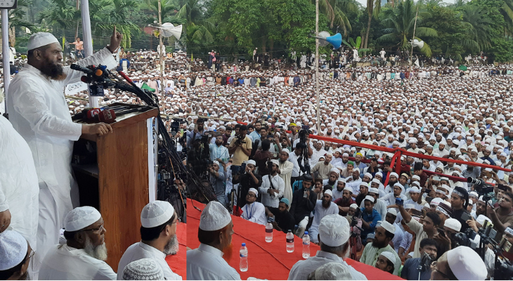 ইসলাম প্রশ্নে কারও সঙ্গে আপোষ নয় : মামুনুল হক