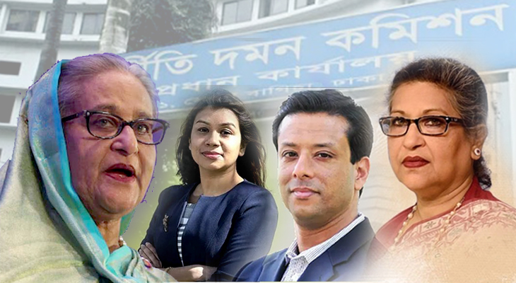 শেখ হাসিনা-রেহানা পরিবারের দুর্নীতির অনুসন্ধান শুরু