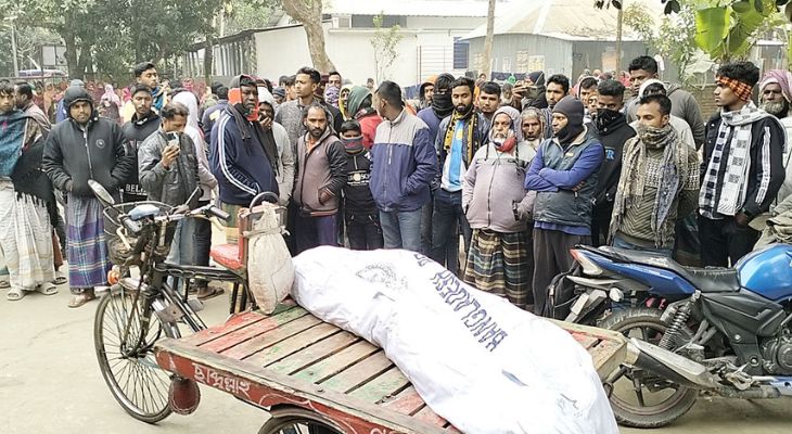 কুষ্টিয়ায় হেলপারের হাতে ট্রাকচালক খুন