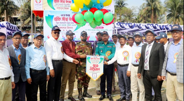 খুলনা পাবলিক কলেজে বার্ষিক ক্রীড়া প্রতিযোগিতায়