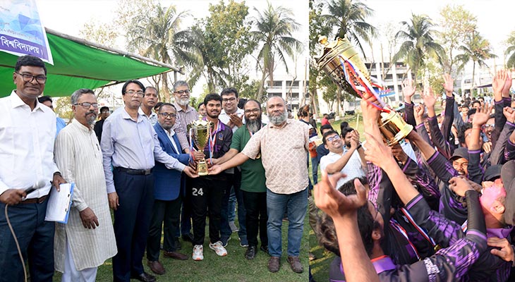 খুবিতে আন্তঃডিসিপ্লিন ক্রিকেটে ইসিই ডিসিপ্লিন চ্যাম্পিয়ন