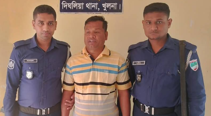 সেনহাটী ইউপি চেয়ারম্যান গাজী জিয়াউর রহমান গ্রেপ্তার