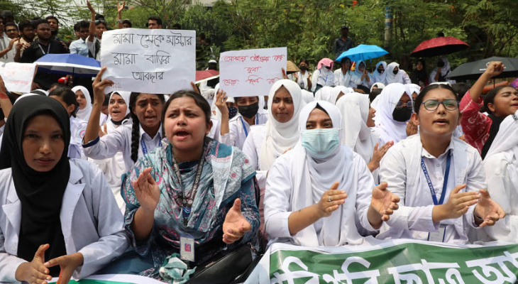 ৪৮ ঘণ্টার আল্টিমেটাম পলিটেকনিক শিক্ষার্থীদের