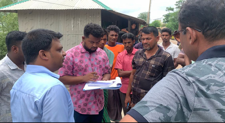 দাকোপে লবণ পানি তোলার অপরাধে জরিমানা