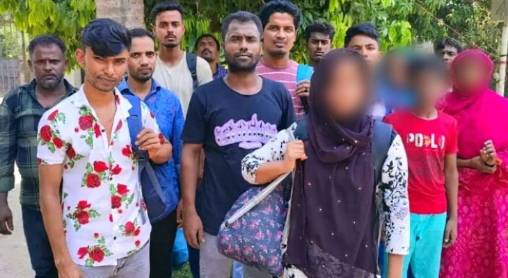 চুয়াডাঙ্গা সীমান্ত দিয়ে অনুপ্রবেশ, আটক ১৪