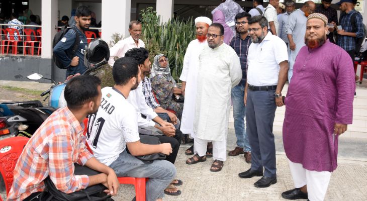 ছাত্র রাজনীতিমুক্ত ও সেশনজটবিহীন খুবিতে আগ্রহী দূর-দূরান্তের শিক্ষার্থীরা