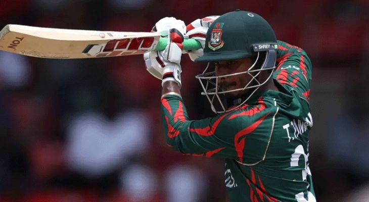 টাইগারদের ব্যাটিং নৈপুণ্যে আরব আমিরাতের সামনে ২০৬ রানের বিশাল লক্ষ্য
