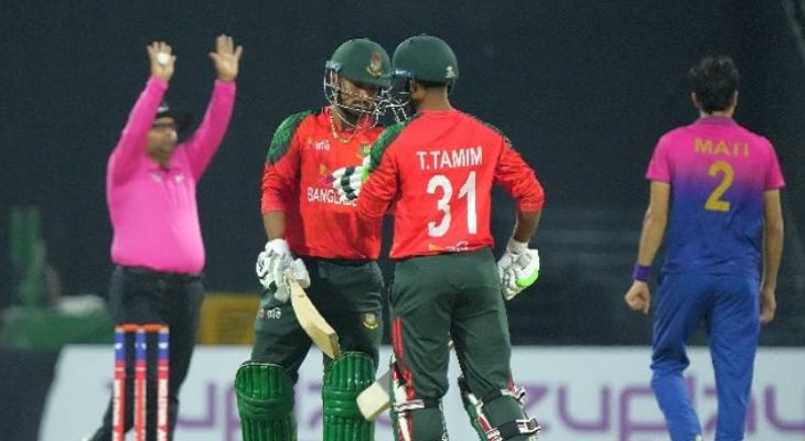 রেকর্ড রান করেও আমিরাতের কাছে হারল বাংলাদেশ