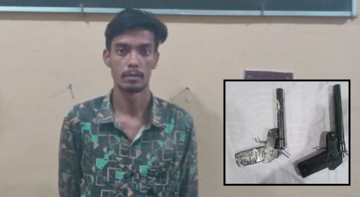 সাতক্ষীরায় দেশীয় ওয়ান শুটার গানসহ সন্ত্রাসী গ্রেপ্তার