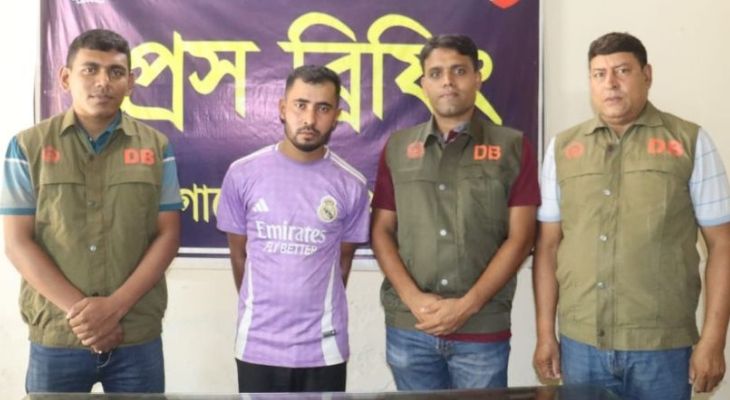 আপত্তিকর ছবির দিয়ে ব্ল্যাকমেইল, যুবক গ্রেপ্তার
