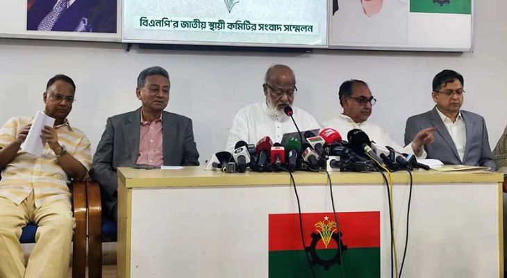 প্রধান উপদেষ্টার বৈঠকে নির্বাচন রোডম্যাপ না থাকায় হতাশ বিএনপি