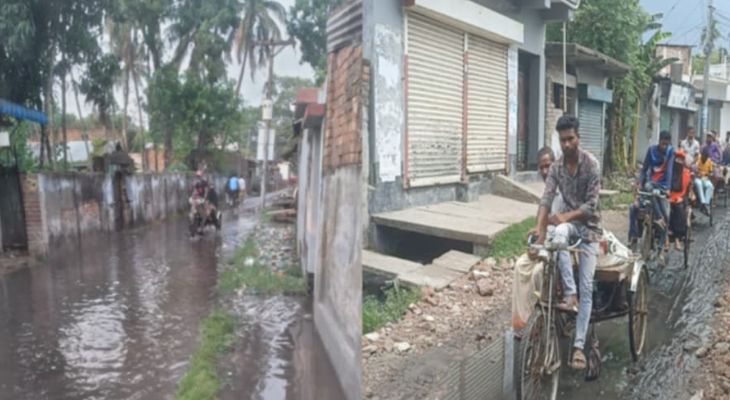 রূপসায় সড়কের বেহাল দশা : ভোগান্তিতে হাজারো মানুষ
