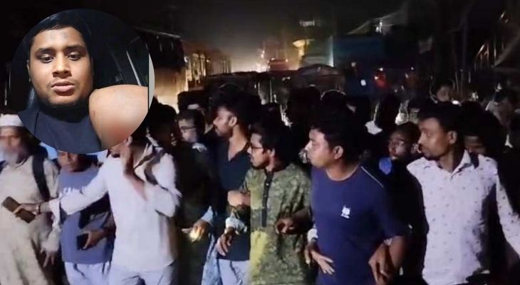 গাড়িবহরে হামলায় আহত হাসনাত, এনসিপির বিক্ষোভ