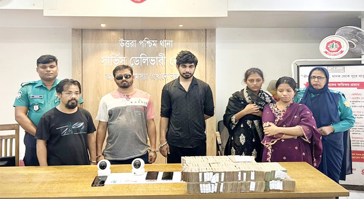 অপহরণ চক্রের ৫ সদস্য গ্রেপ্তার, এক কোটি ৪১ লাখ টাকা উদ্ধার