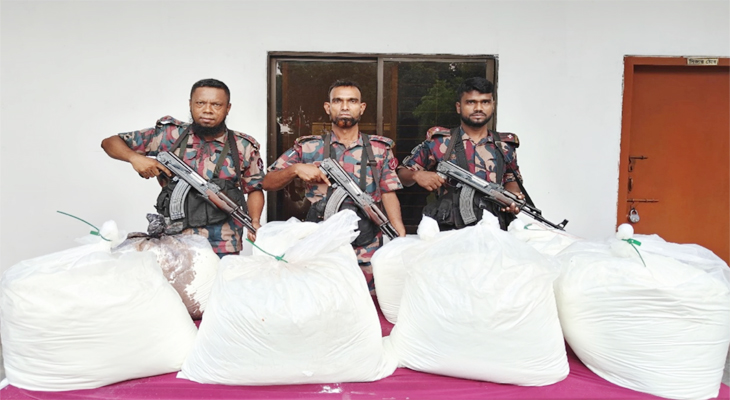 বেনাপোলে ৬০ লাখ টাকা মূল্যের ভায়াগ্রা পাউডার জব্দ করেছে বিজিবি