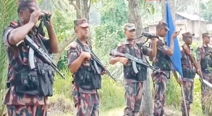 পাক-ভারত সংঘাত: সাতক্ষীরা সীমান্তে বিজিবির টহল জোরদার