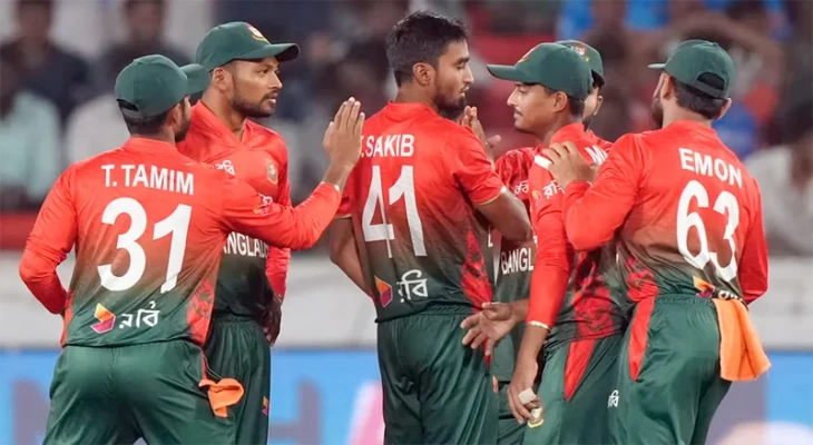 সিরিজ হেরে টি-টোয়েন্টি র‌্যাঙ্কিংয়ে আরও এক ধাপ পেছাল বাংলাদেশ