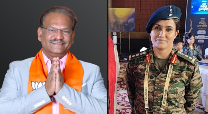 ভারতীয় মুসলিম নারী সেনা কর্মকর্তাকে বিজেপি মন্ত্রীর অশ্লীল কটূক্তি