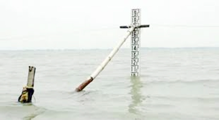 বিপৎসীমার ওপরে দক্ষিণাঞ্চলের ৬ নদীর পানি