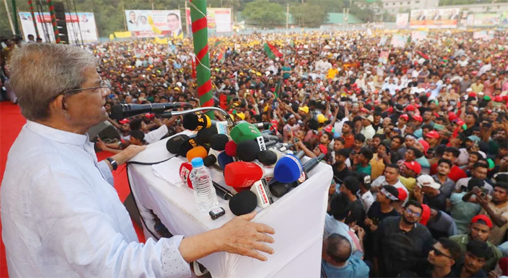 দেশের ১৮ কোটি মানুষ আ.লীগকে আর দেখতে চায় না : মীর্জা ফখরুল