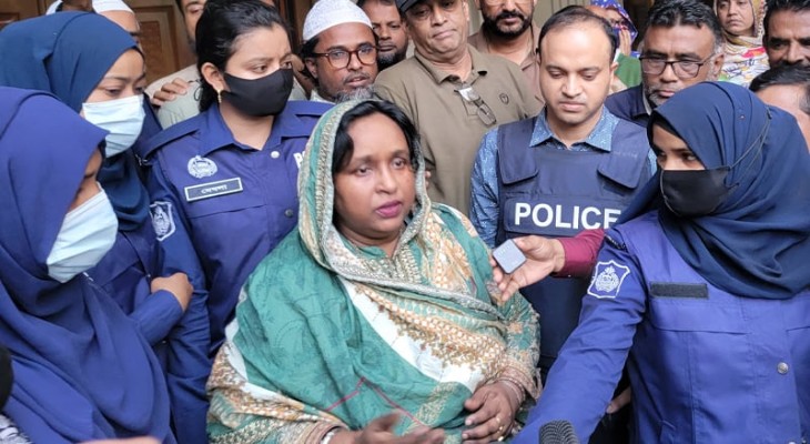 হত্যা মামলায় কারাগারে সাবেক মেয়র আইভী