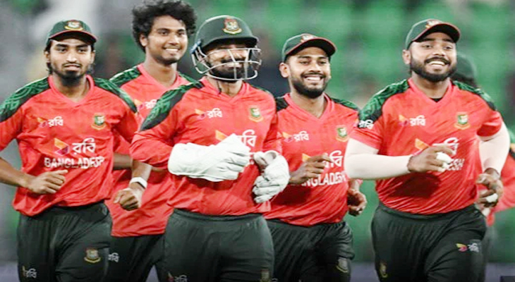বাংলাদেশকে ২০২ রানের লক্ষ্য দিল পাকিস্তান