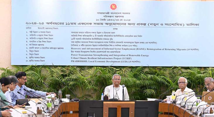 ড. ইউনূসের নেতৃত্বে রুদ্ধদার বৈঠকে বসেছে উপদেষ্টা পরিষদ