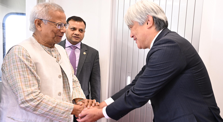 জাপান পৌঁছেছেন প্রধান উপদেষ্টা