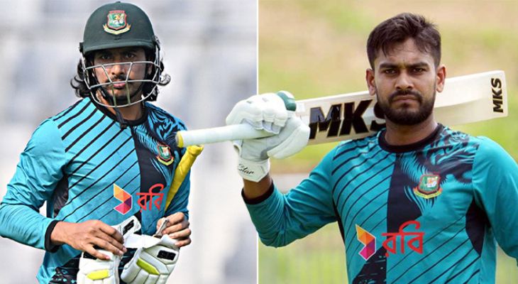 পাকিস্তান সিরিজ থেকে ছিটকে গেলেন সৌম্য, যাচ্ছেন মিরাজ