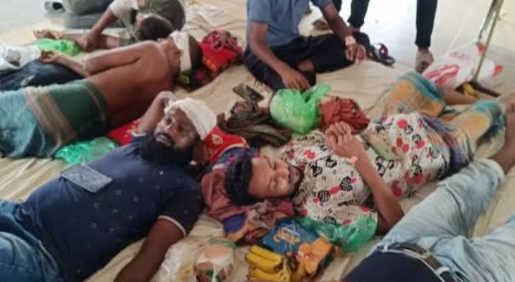 ঝিনাইদহে দু’পক্ষের সংঘর্ষে ১০ জন আহত
