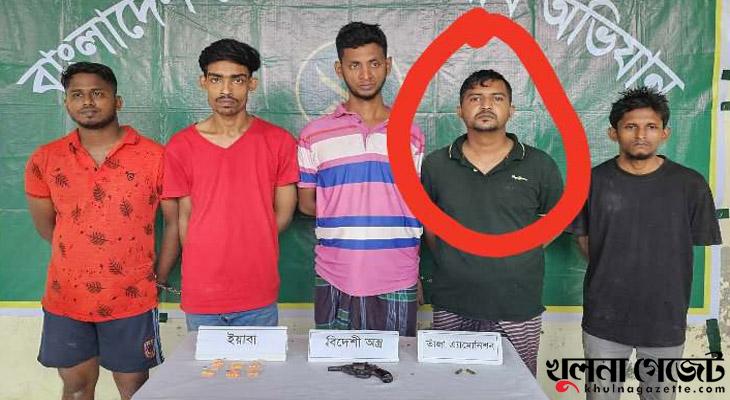 খুলনায় রিভলবার গুলিসহ ছাত্রদল নেতা রাজু গ্রেপ্তার