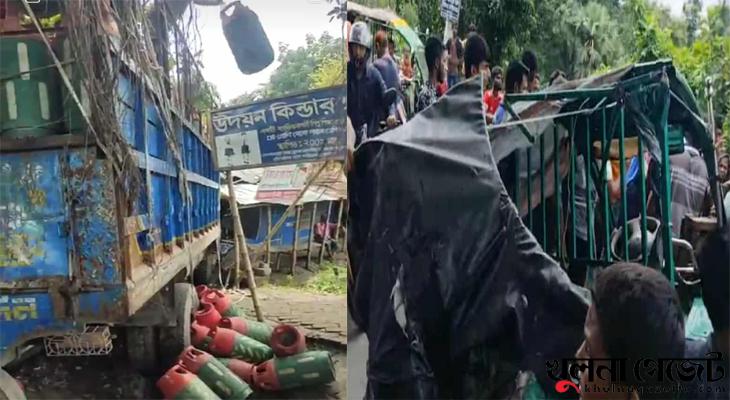 খুলনায় সড়ক দুর্ঘটনায় ২ জন নিহত, আহত ৪