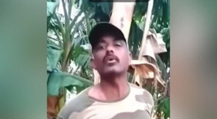 সীমা‌ন্তে জনতার হাতে বিএসএফ সদস্য আটক