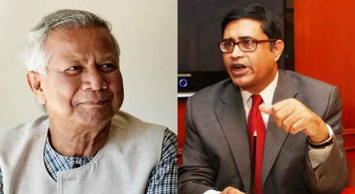 যুক্তরাজ্যে সাইফুজ্জামানের সম্পদ জব্দ করায় ড. ইউনূসকে অভিনন্দন