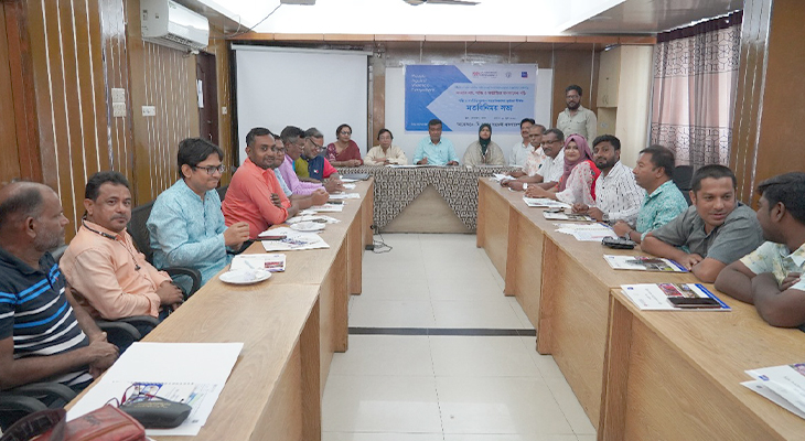 খুলনায় শান্তি ও সম্প্রীতি রক্ষায় সাংবাদিকদের ভূমিকা নিয়ে আলোচনা
