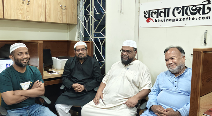নির্বিঘ্নে সংবাদ প্রকাশ করে নিপীড়িত মানুষের পাশে থাক‌বে খুলনা গে‌জেট