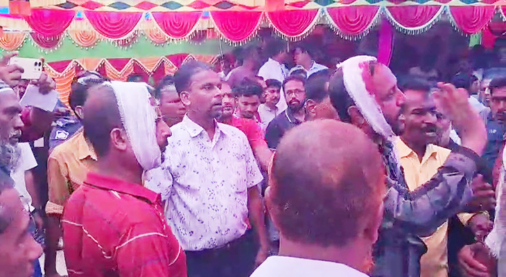 মোড়েলগঞ্জে বিএনপির দুই পক্ষের সংঘর্ষে আহত ৩০ : সম্মেলন স্থগিত