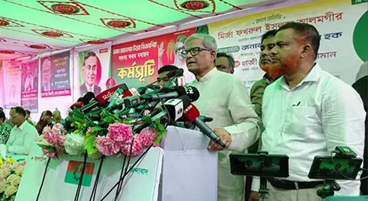 নির্বাচন হলেই ‘জামায়াতের’ বিপদ: ফখরুল