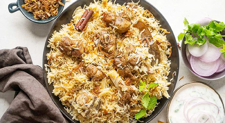 ঈদ রেসিপি : খাসির মাংসের আখনি পোলাও