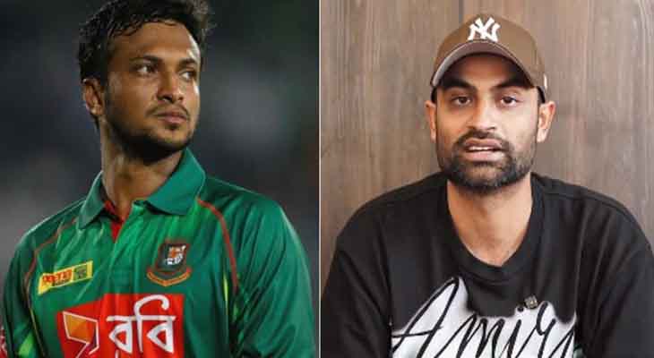 সাকিবকে প্রশংসায় ভাসিয়ে যা বললেন তামিম