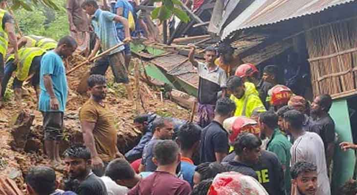 সিলেটে টিলাধসে একই পরিবারের ৪ জন নিহত