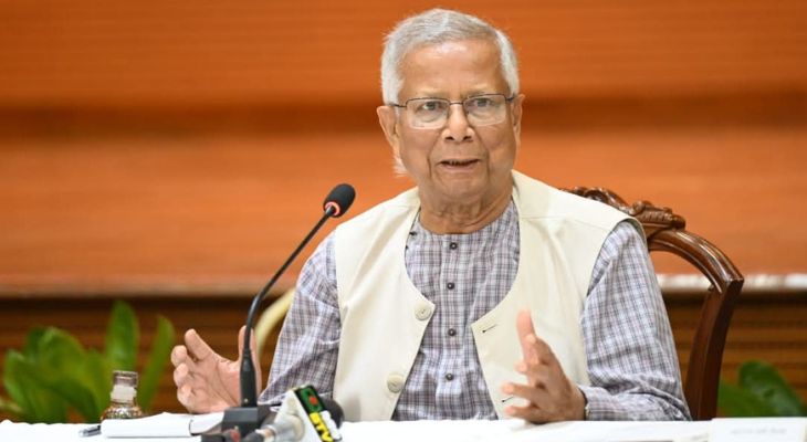 ঐক্যবদ্ধের জন্য আমরা রাজনীতি সৃষ্টি করেছি: প্রধান উপদেষ্টা