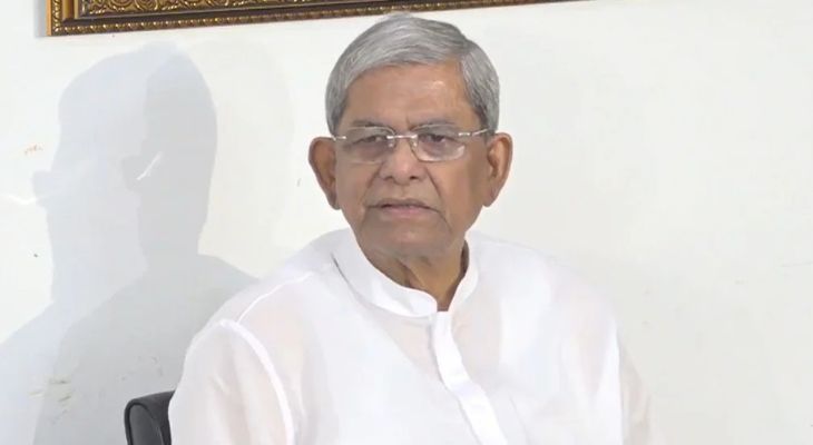 প্রধান উপদেষ্টার রোডম্যাপে প্রত্যাশা পূরণ হয়নি: মির্জা ফখরুল