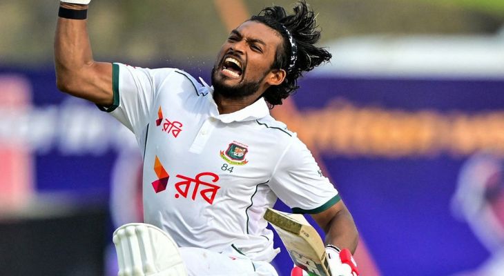 দেড় বছর পর টেস্টে শান্ত’র সেঞ্চুরি