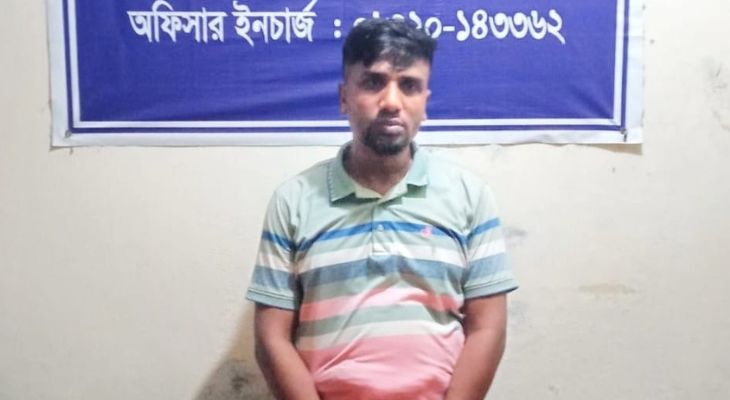 যৌথ বাহিনীর অভিযানে অভয়নগরে মাদকসহ যুবক আটক